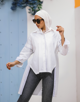 Long Back Blouse - BERIONY