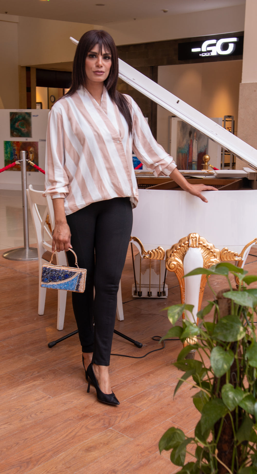 Striped Blouse - BERIONY