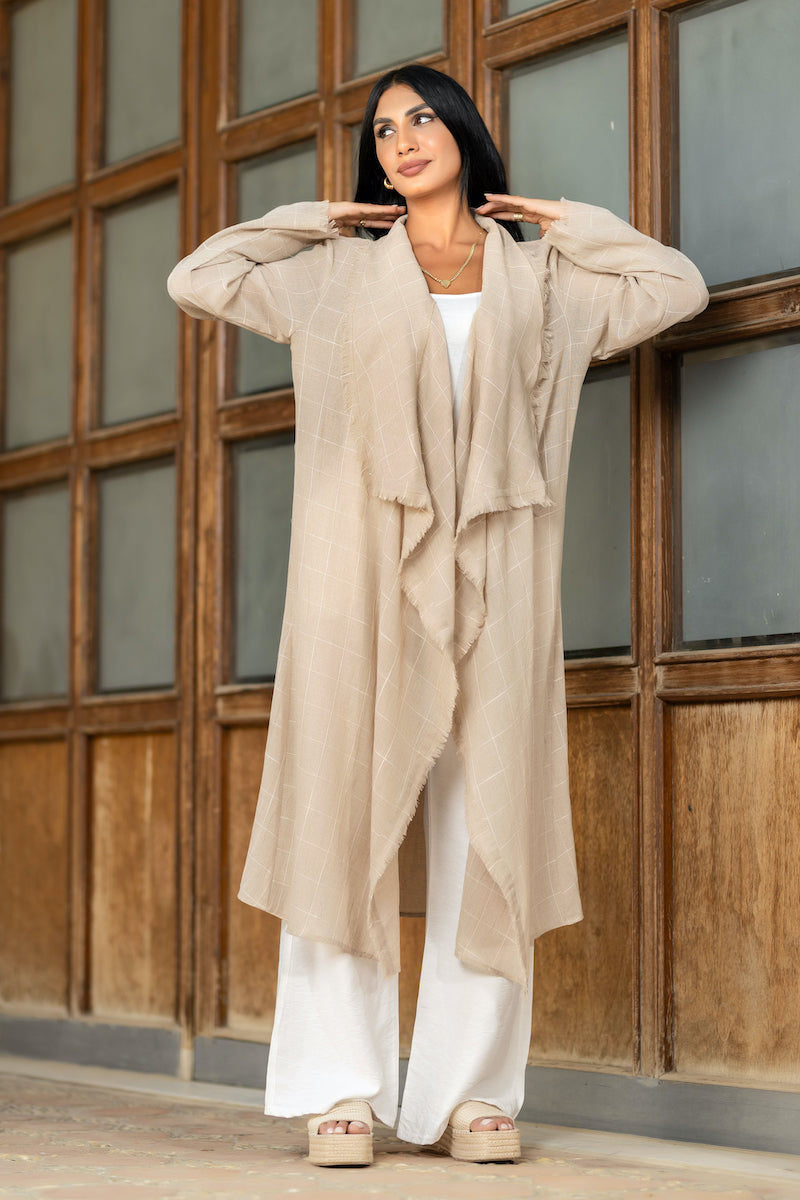 Linen Cardigan - BERIONY