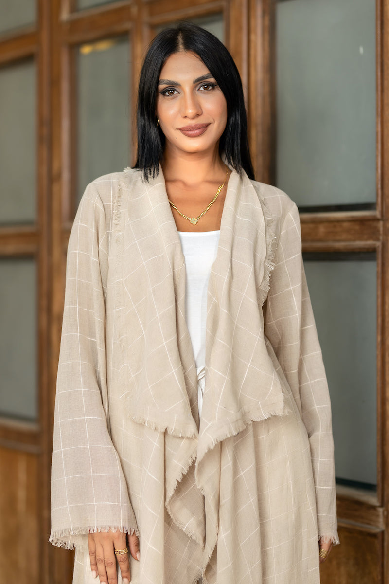 Linen Cardigan - BERIONY