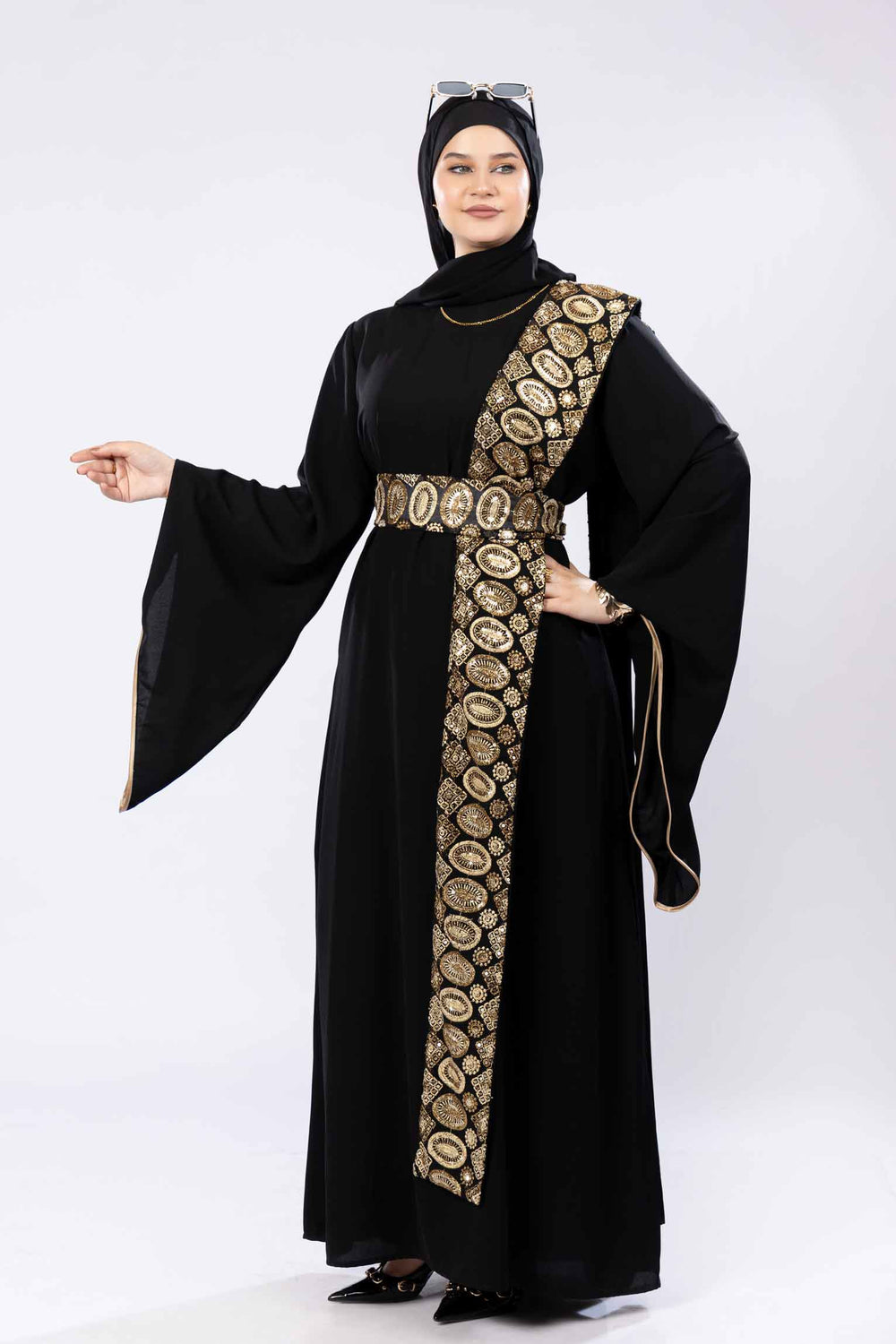 عبايه بدون طرحه - BERIONY