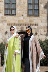 Silver Striped Kaftan - BERIONY