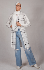 Small Checked Long Shirt - BERIONY